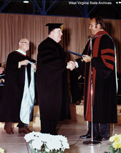 Randolph receiving honorary degree