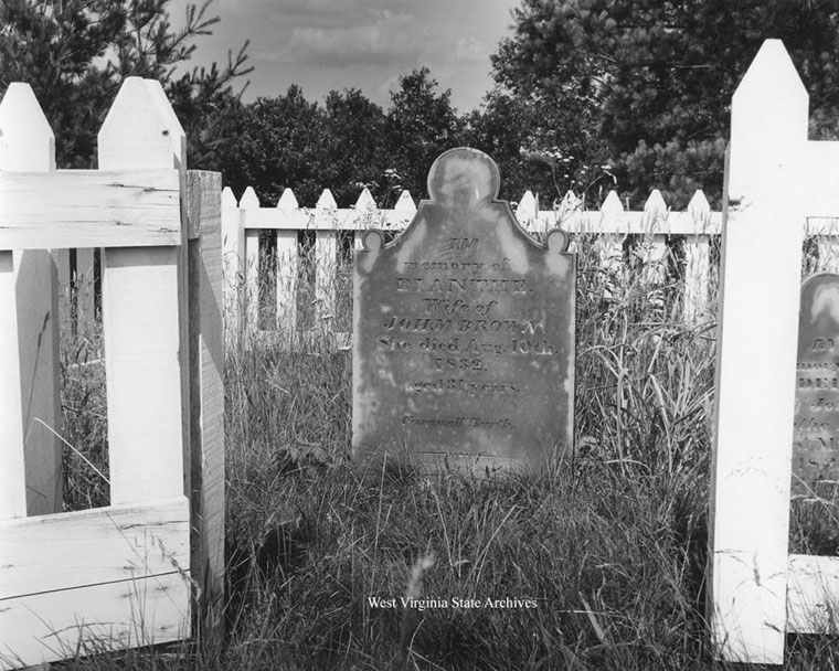 Grave of Dianthe Brown