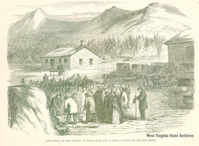 Burial of John Brown