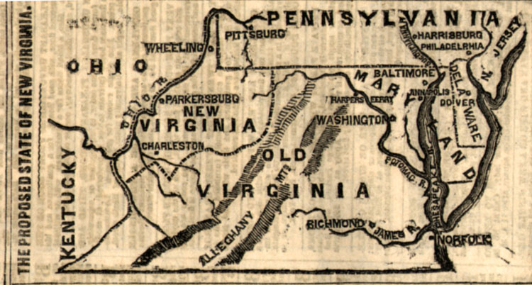 Proposed State of New Virginia