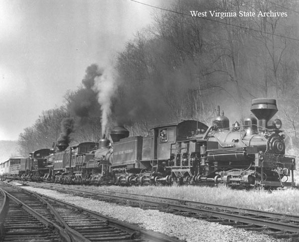 Cass Scenic Railroad, May 25, 1968