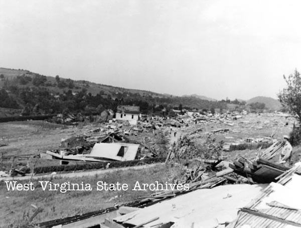 Aftermath of the Shinnston Tornado