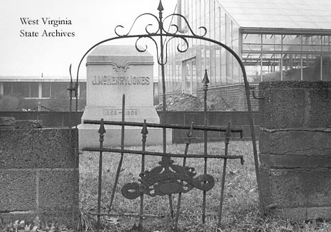 Grave of J. McHenry Jones, Institute