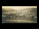 View of Mannington from hillside.