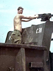 Ronald L. Berry in Vietnam. Courtesy of Vietnam Veterans Memorial Fund