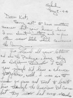 Angelo Canei letter