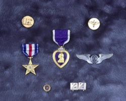 Medals
awarded posthumously to Harlan
G. Davis