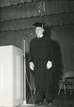 Danny Dodd as valedictorian of his high school class. Courtesy Steve Halstead