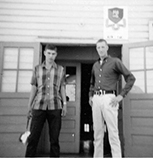 Gary and a squad leader, Roderick C. Kiehl, from California, while at Fort Rucker