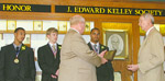 Dedication of Legion of Honor display case