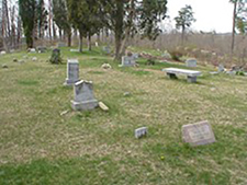 Barker Ridge Cemetery, where Pfc. Hobart W. McComas was laid to rest. <i>Find A Grave</i> photo (Memorial Number 140271958) used with permission